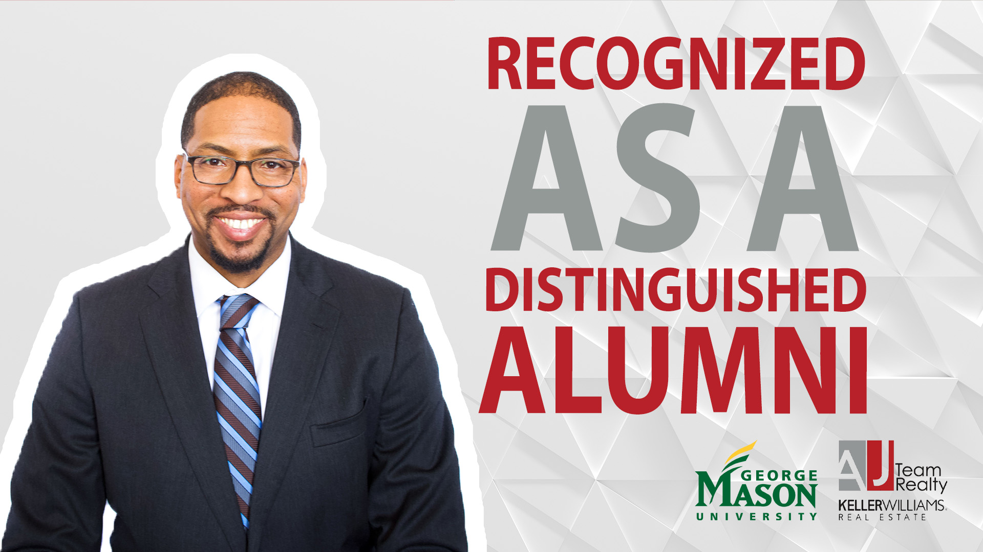 AJ GMU Distinguished Alumni of the Year